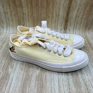 Converse x GOLF le FLEUR Chuck 70 Men's 10.5 Darryl Lemon Meringue Dog Sneakers